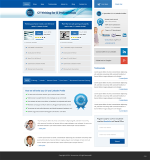 Diseño Wordpress por pb para ITCV Services | Diseño: #4039130