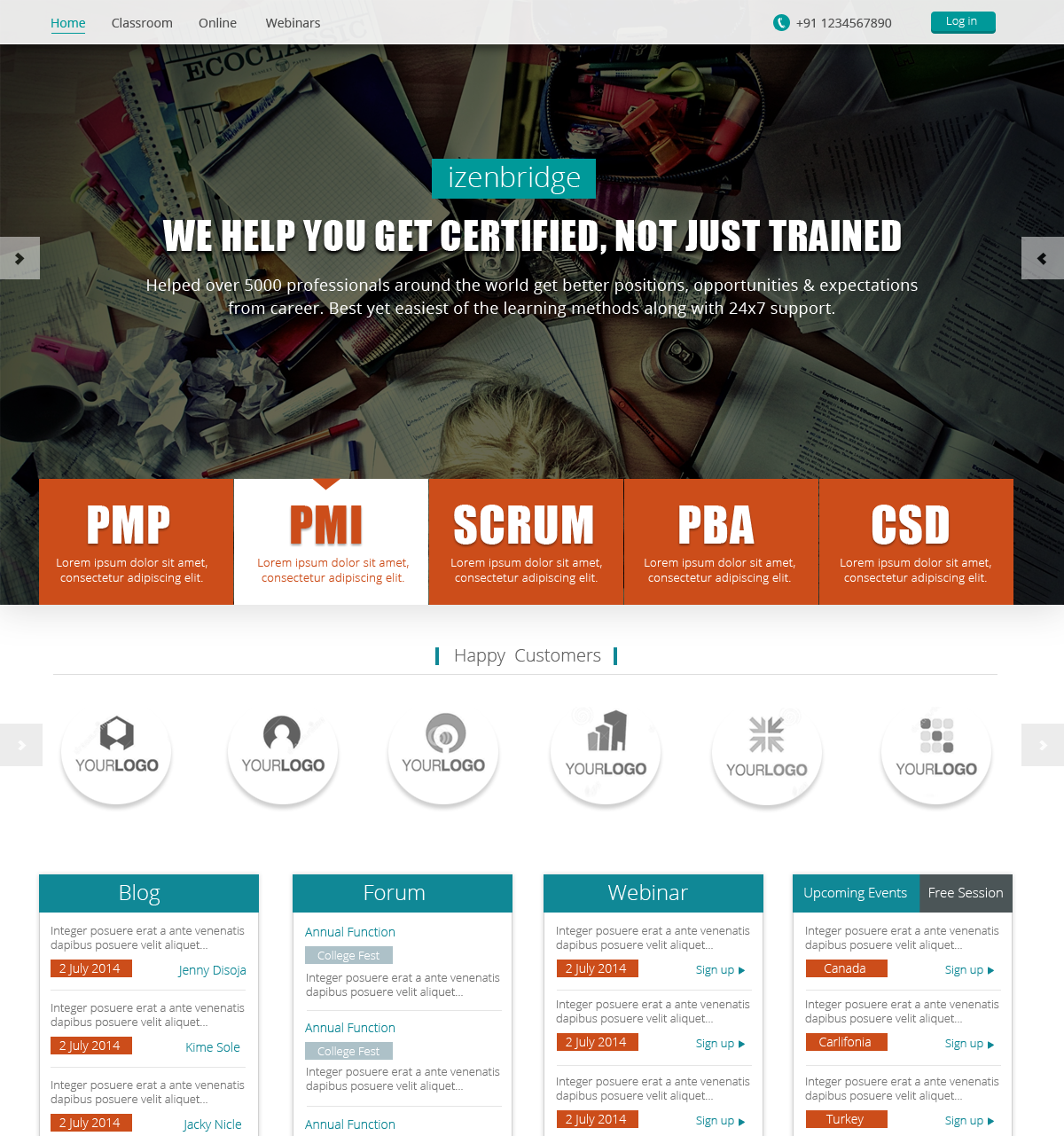 Diseño Web por Roshan Choudhary para iZenBridge Consultancy Private Limited | Diseño #4041516