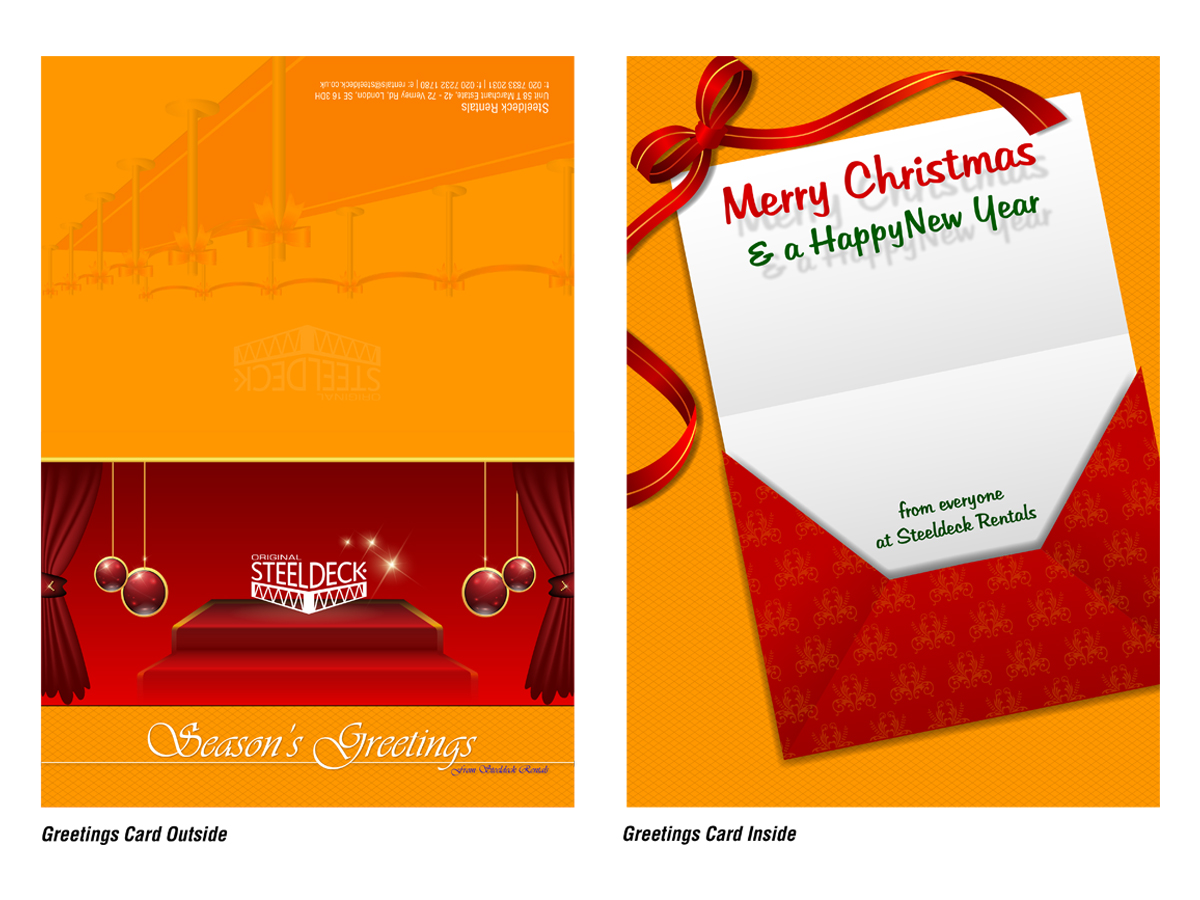 Card Design by Mayank Patel for this project | Design #1124450