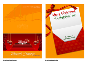 Seasons Greetings from Steeldeck Rentals.  | Design de Carte par Mayank Patel