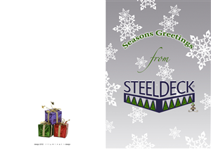 Seasons Greetings from Steeldeck Rentals.  | Design de Carte par illuminati-design