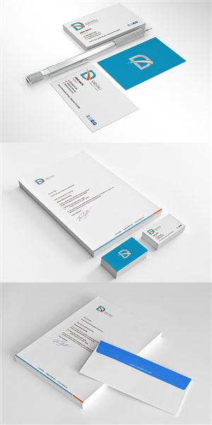 Stationery Design by Sarah Mathews for Dehali Solutions | Design: #4093316