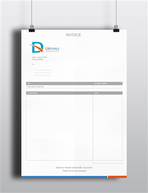 Stationery Design by Sarah Mathews for Dehali Solutions | Design: #4177304