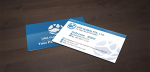 Business Card Design by DLightZ for UMS Global Pte. Ltd. | Design #4028115