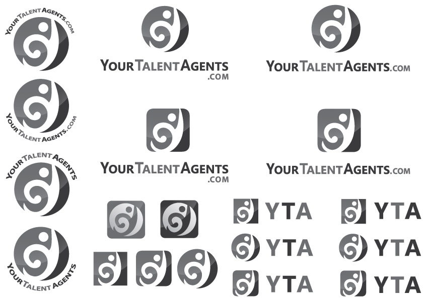 Logo Design by SANYA AN for YourTalentAgents.com | Design #1176437