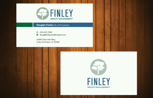 Design de Papeterie par Honneyjs pour Finley Wealth Management | Design : #4038857