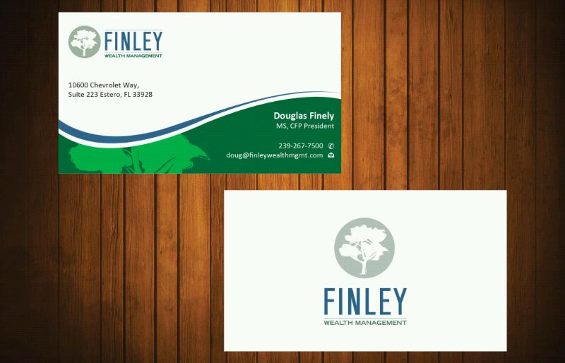 Design de Papeterie par Honneyjs pour Finley Wealth Management | Design #4039022