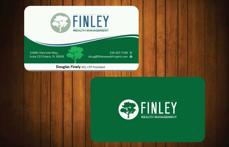 Design de Papeterie par Honneyjs pour Finley Wealth Management | Design #4041542