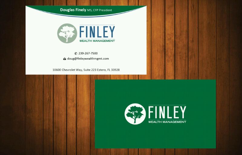 Design de Papeterie par Honneyjs pour Finley Wealth Management | Design #4041622