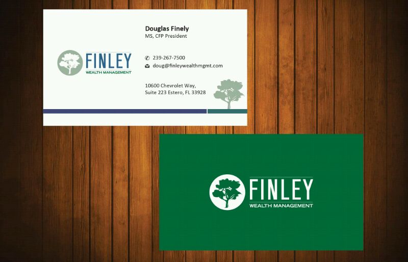 Design de Papeterie par Honneyjs pour Finley Wealth Management | Design #4041666