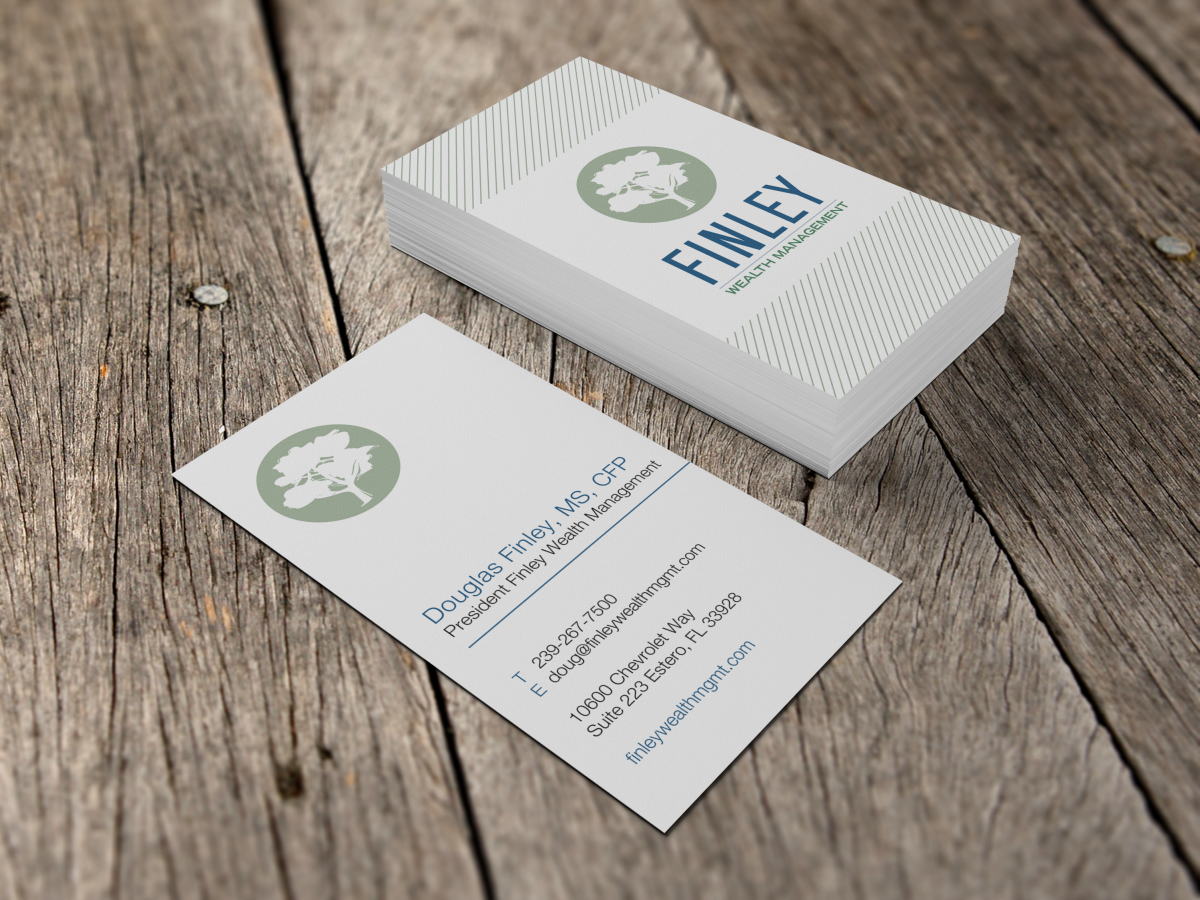 Design de Papeterie par HYPdesign pour Finley Wealth Management | Design #4034498