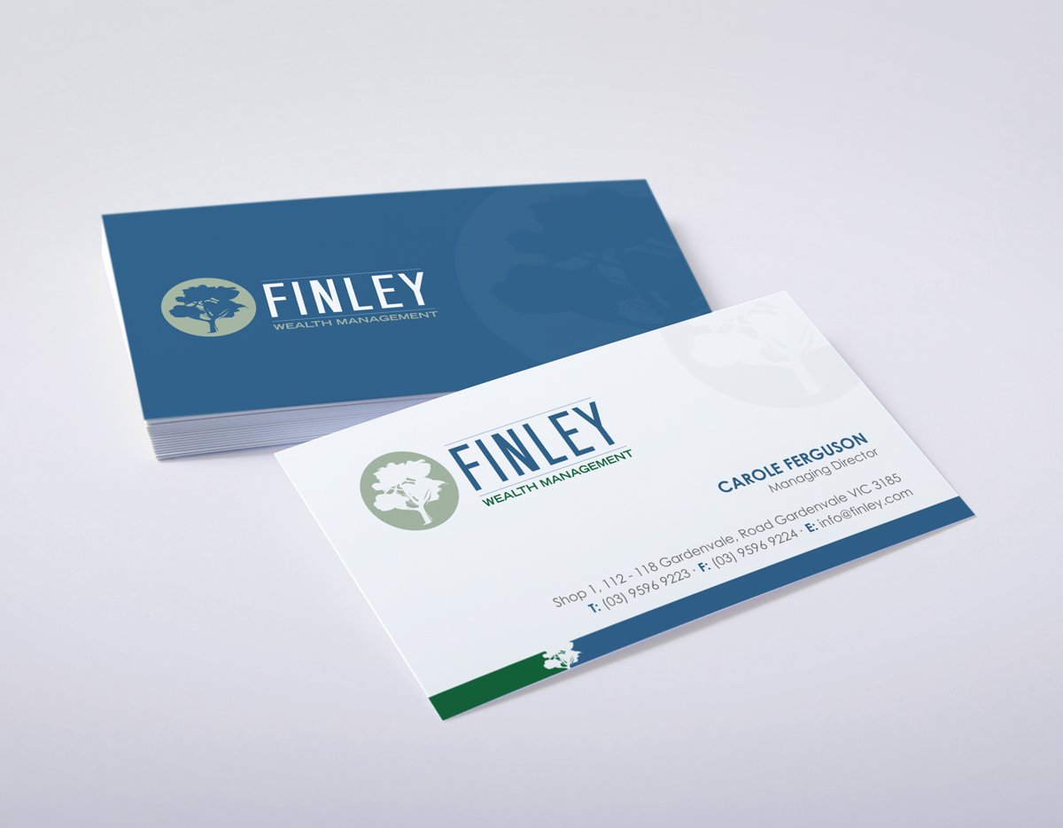 Schreibwaren-Design von logodentity für Finley Wealth Management | Design #4029471