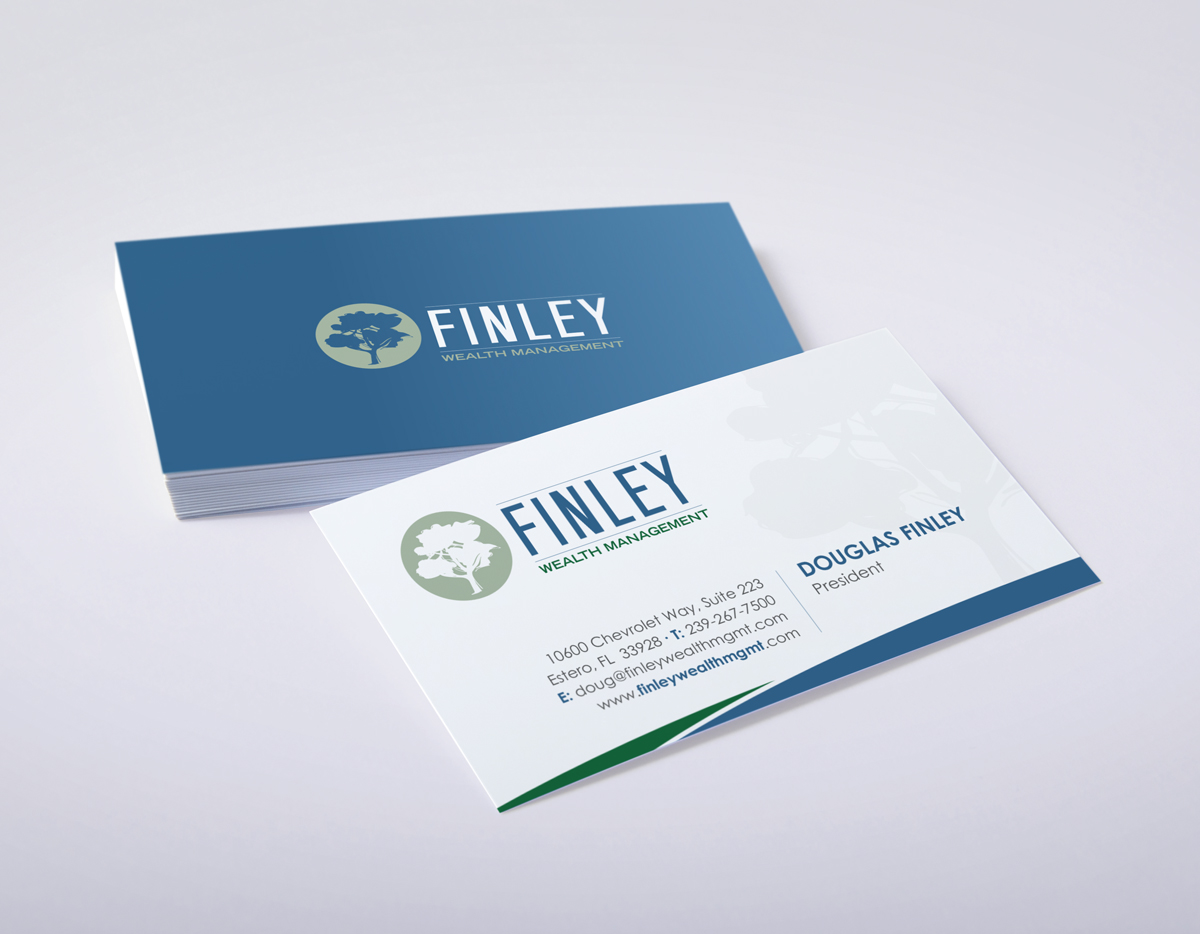 Diseño de Papelería por logodentity para Finley Wealth Management | Diseño #4029643