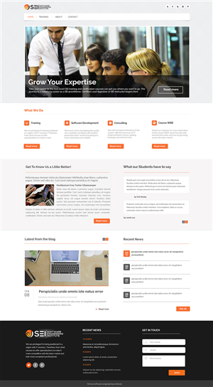 Web Design by Akhilwebfolio for this project | Design: #4047078