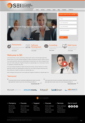 Web Design by pb for this project | Design #4085066