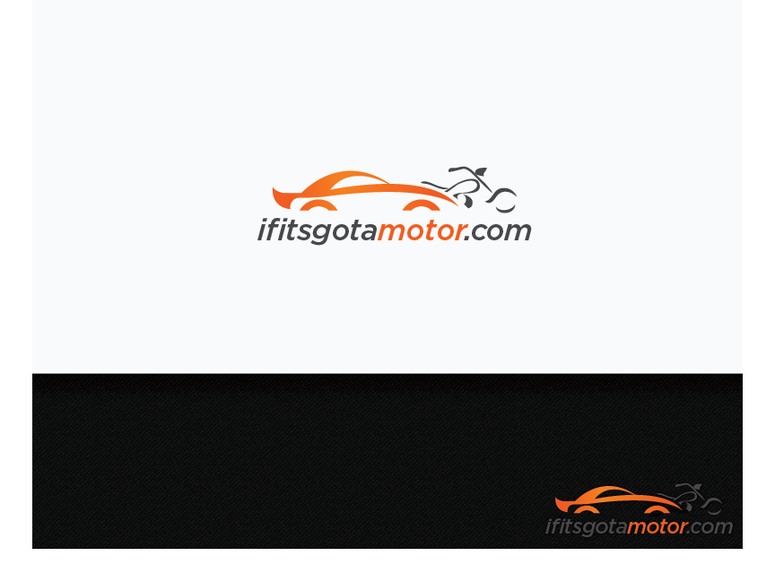 Logo Design by jaime.sp for Ifitsgotamotor.com | Design: #1132137