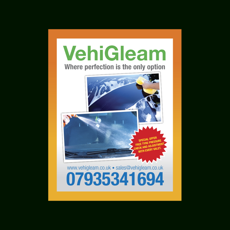 Flyer-Design von gilbert j für VehiGleam | Design #4032049