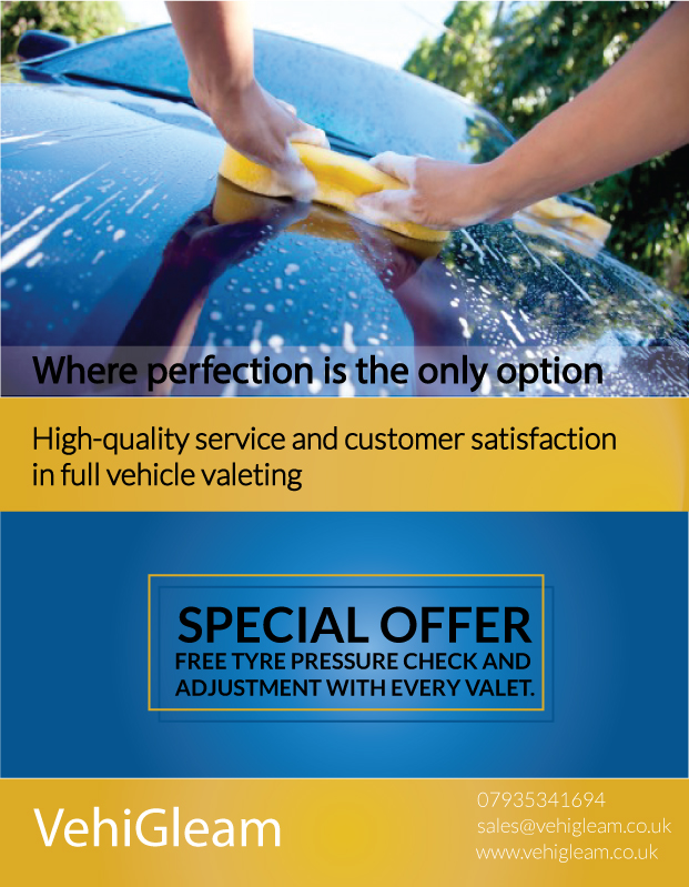 Flyer Design by filp flop for VehiGleam | Design #4032796