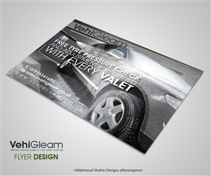 Design de Flyer par Mahmoud Shahin pour VehiGleam | Design : #4032525