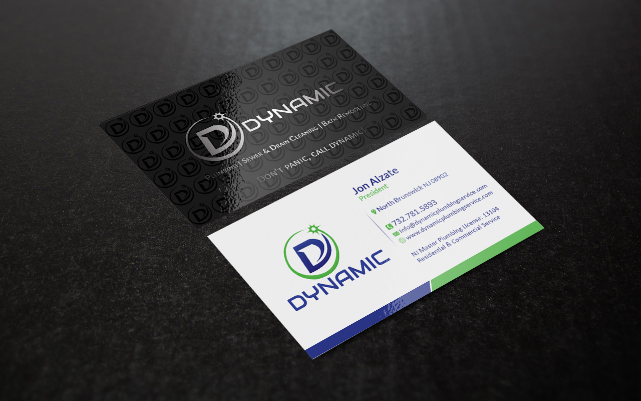 Dynamic Business Card Design | 12 Business Card Designs for a business ...