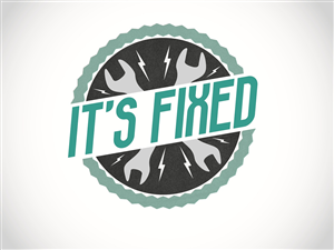 Logo Design by Day & Age for It's Fixed | Design #1130748