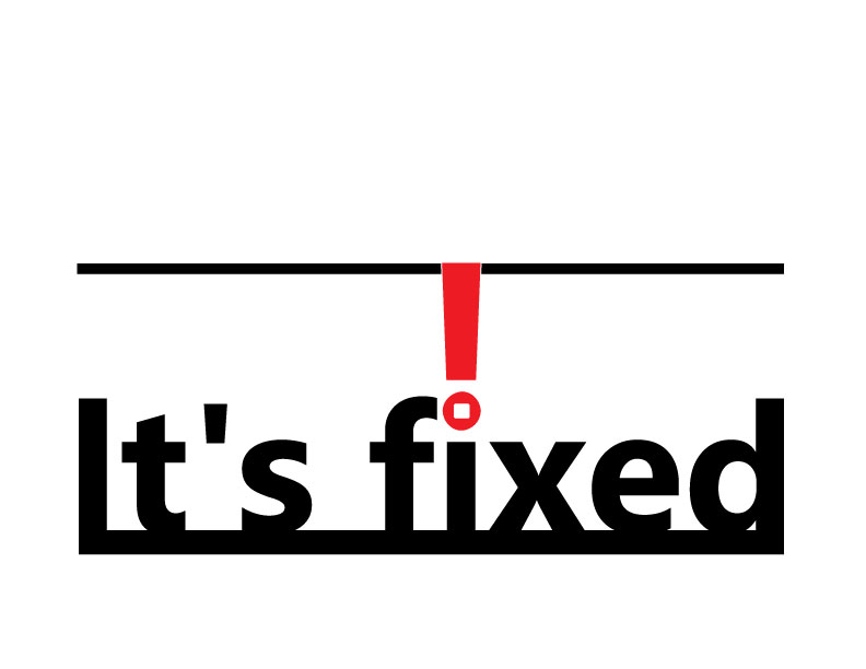 Logo Design by acDesign for It's Fixed | Design #1131588