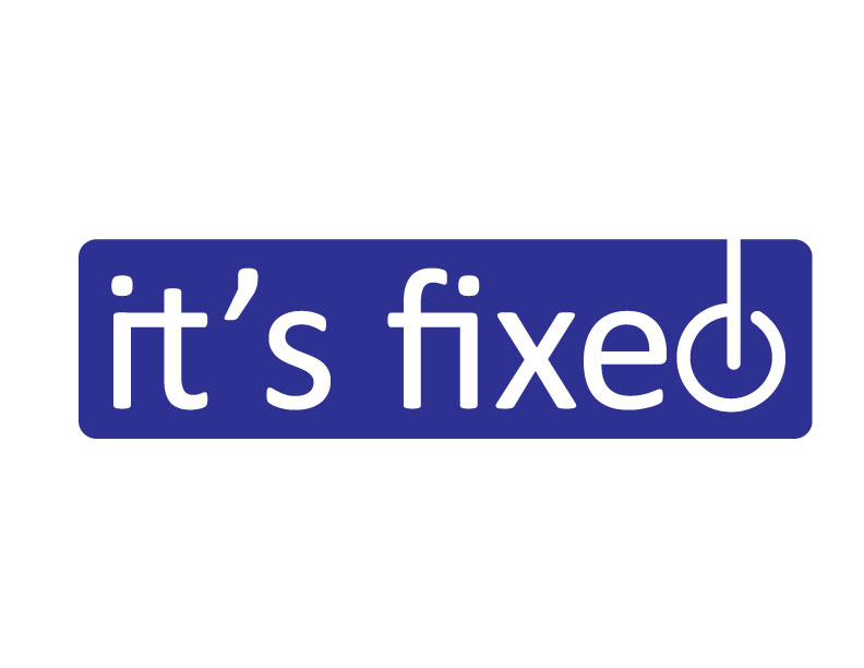 Logo Design by acDesign for It's Fixed | Design #1131661