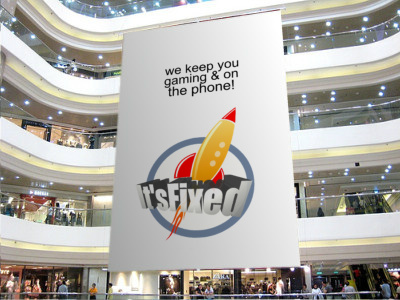 Logo Design by Patrick Davidson for It's Fixed | Design #1141310