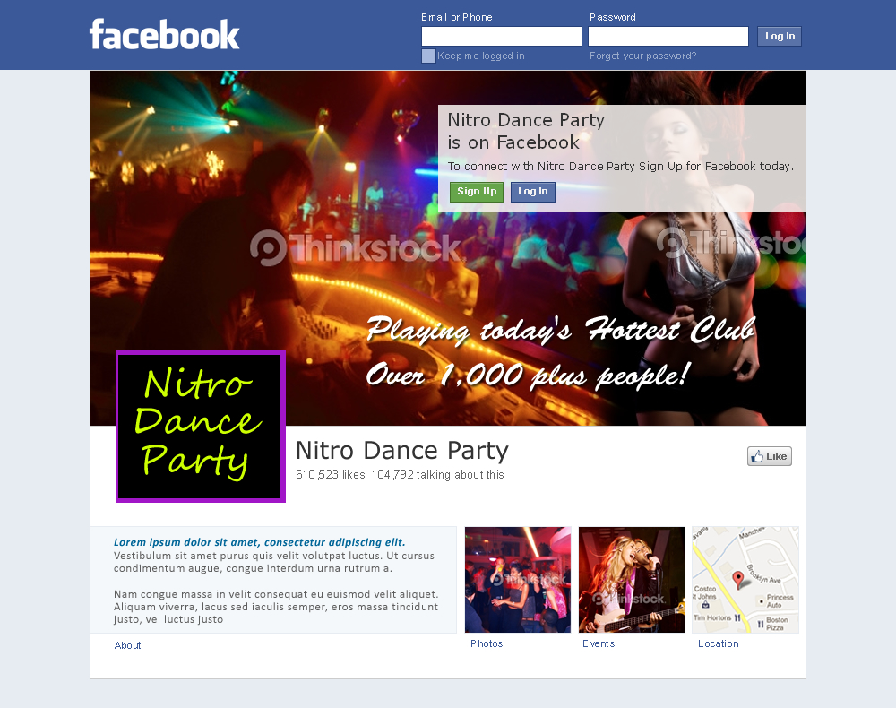 Facebook Design by Sbss for this project | Design #1111829