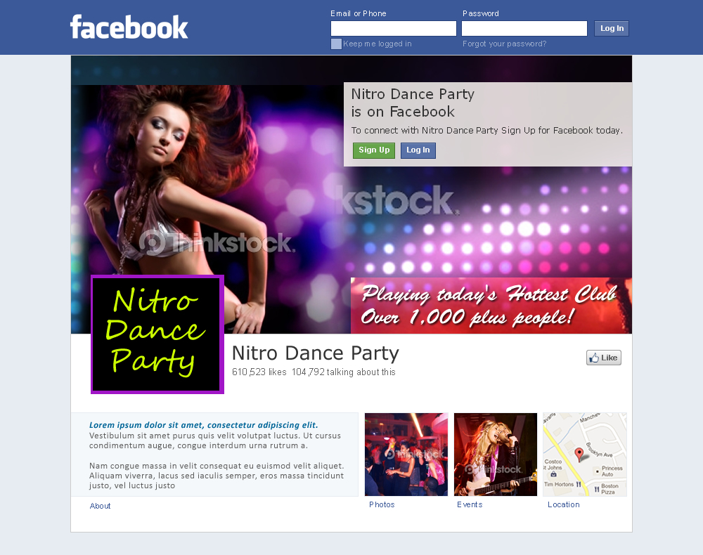 Facebook Design by Sbss for this project | Design #1111835