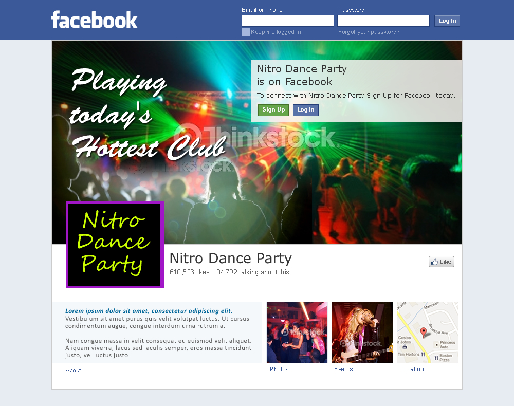 Facebook Design by Sbss for this project | Design #1111841