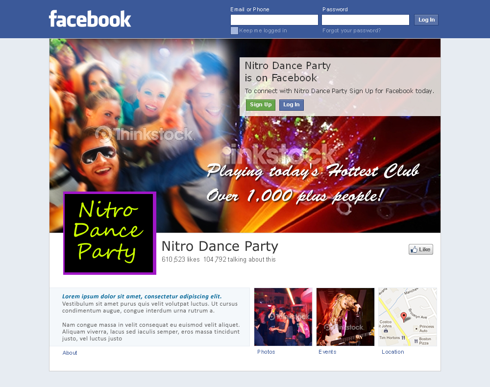 Diseño de Facebook por Sbss para este proyecto | Diseño #1111881