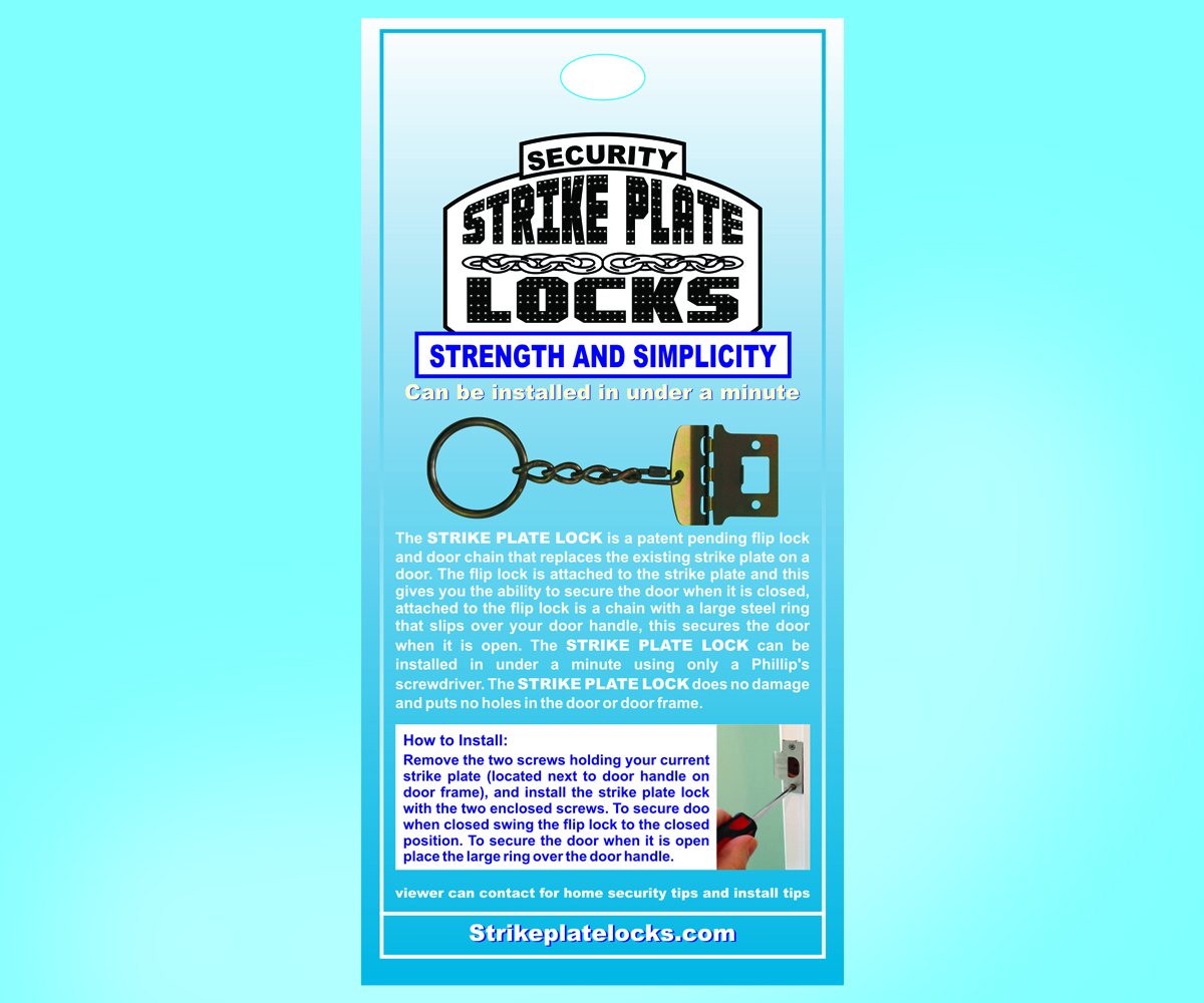 Packaging Design by Sajal Samaddar for strike plate locks | Design #4038100