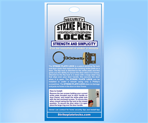 Diseño de Empaque por Sajal Samaddar para strike plate locks | Diseño: #4038100