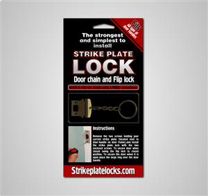 Diseño de Empaque por Giovanni para strike plate locks | Diseño: #4037716