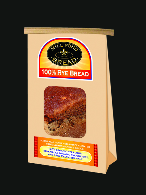 Label Design by Sajal Samaddar for Mill Pond Bread | Design #4078315