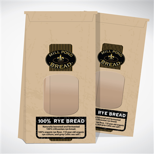 Small Artisan Bakery Needs a new Bread Bag Label | Label Design by tuan1968