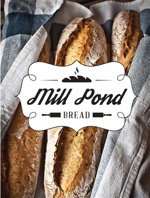 Label Design by Mentaltrix for Mill Pond Bread | Design: #4092423