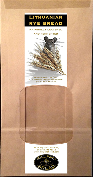 Label Design by DennisTuiGlenStudio for Mill Pond Bread | Design: #4091860