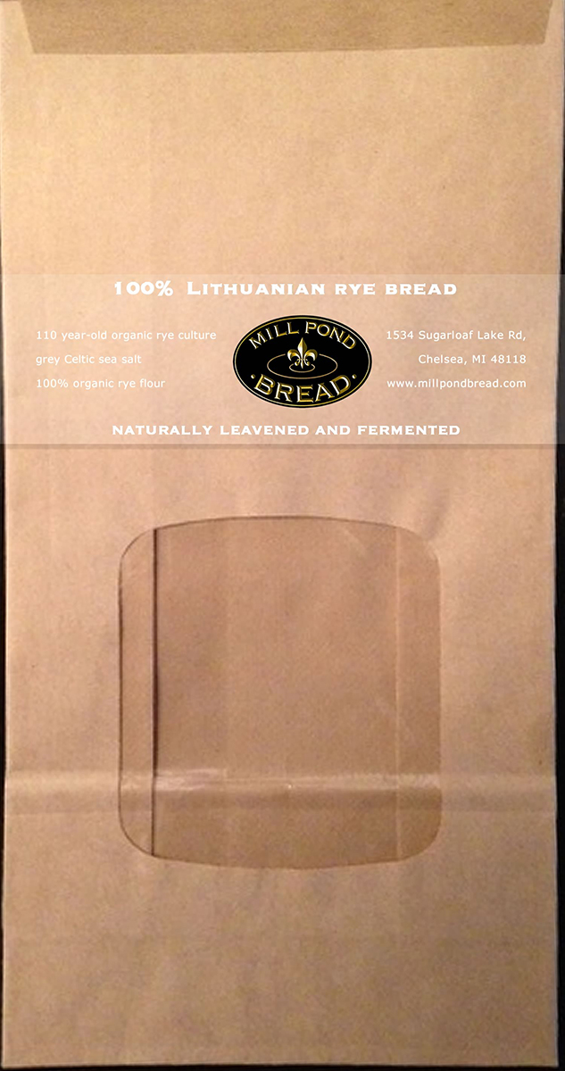 Label Design by DennisTuiGlenStudio for Mill Pond Bread | Design: #4091865