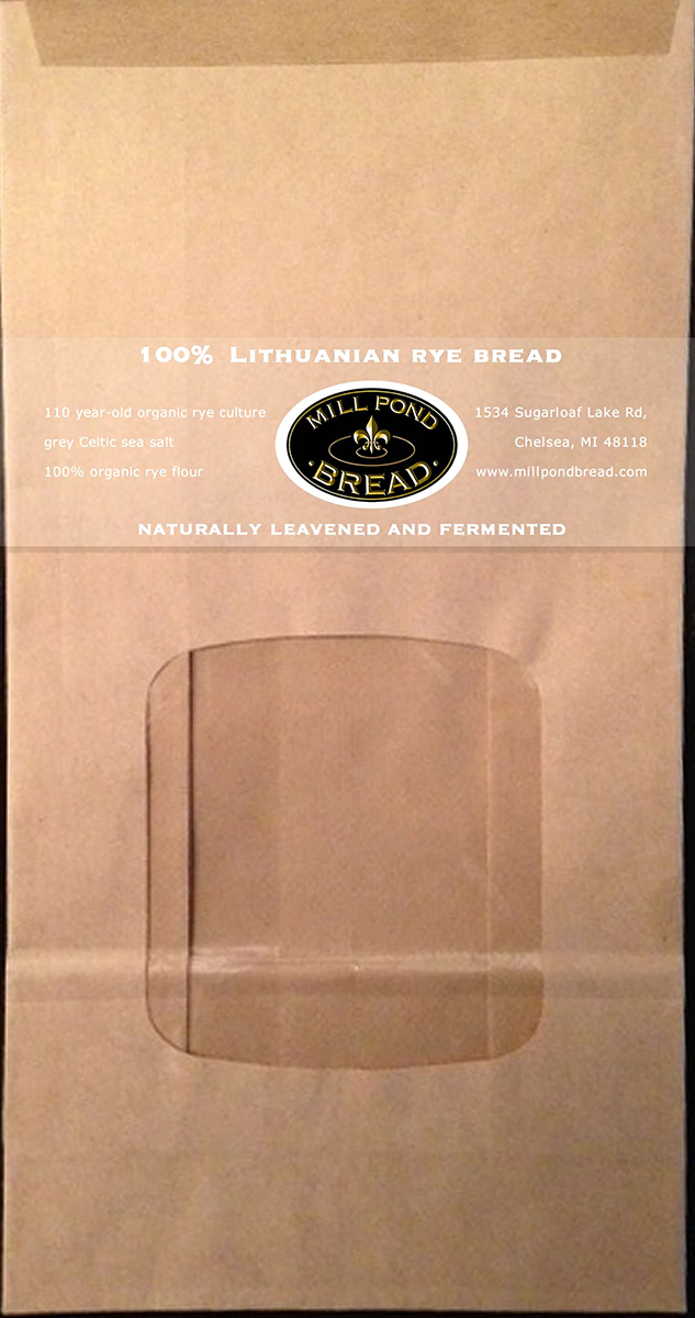 Label Design by DennisTuiGlenStudio for Mill Pond Bread | Design #4091867