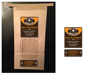 Label Design by lavinia for Mill Pond Bread | Design: #4067690
