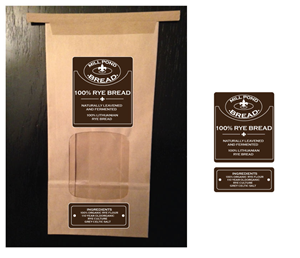 Small Artisan Bakery Needs a new Bread Bag Label | Label Design by lavinia