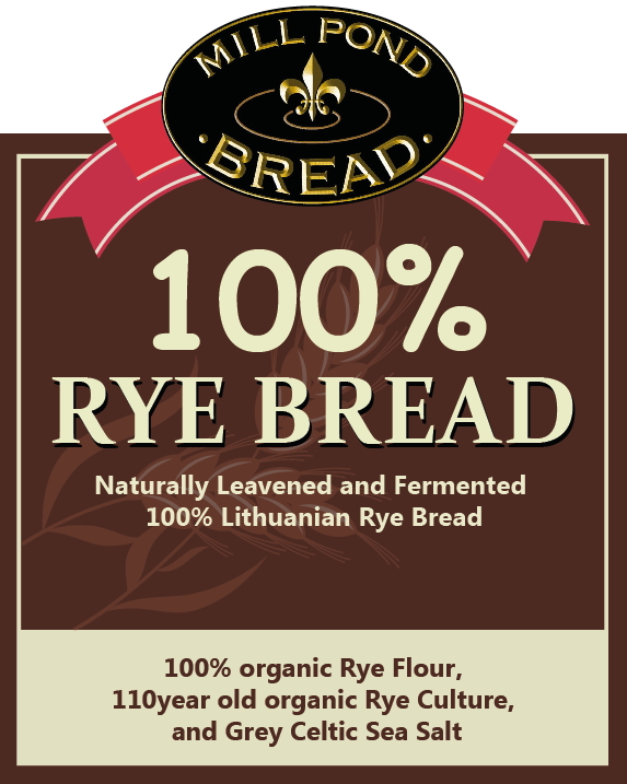 Label Design by sathiyamurthy for Mill Pond Bread | Design #4094055