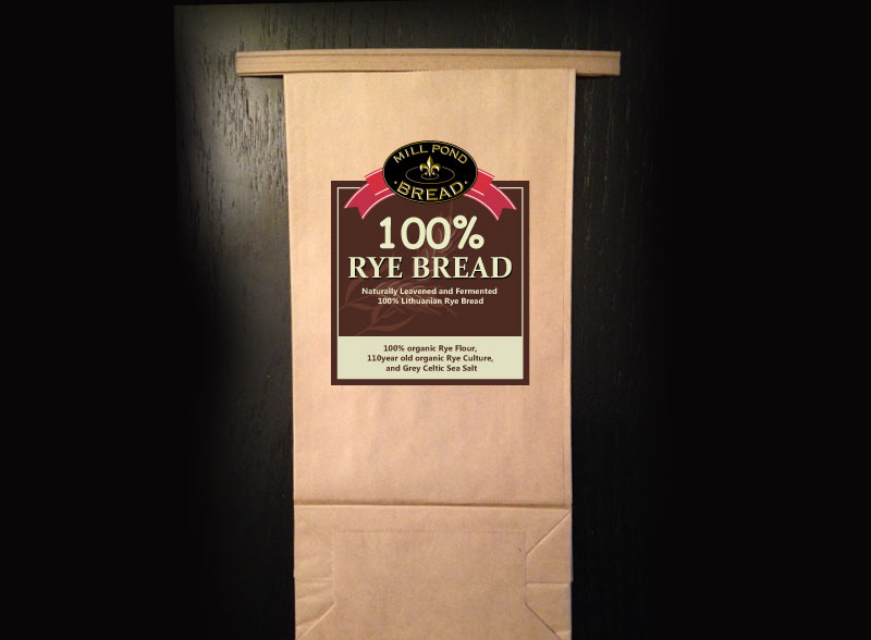 Label Design by sathiyamurthy for Mill Pond Bread | Design #4094063