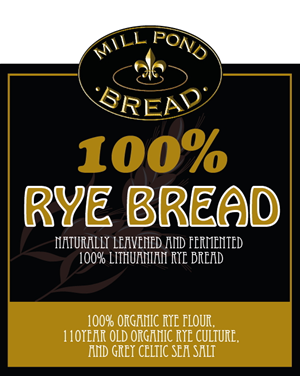 Label Design by sathiyamurthy for Mill Pond Bread | Design: #4098899