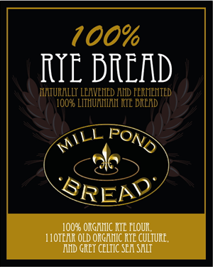 Label Design by sathiyamurthy for Mill Pond Bread | Design: #4098940