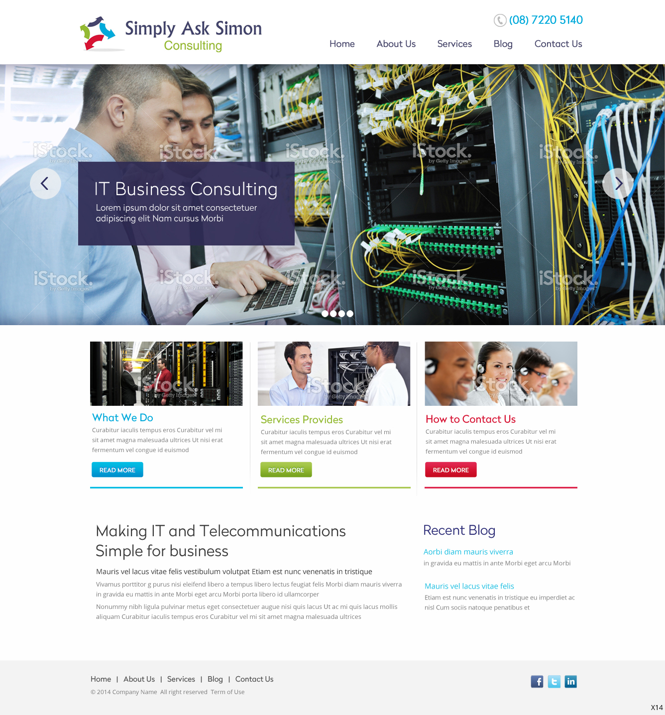 Web Design by pb for Simply Ask Simon Consulting | Design #4854184