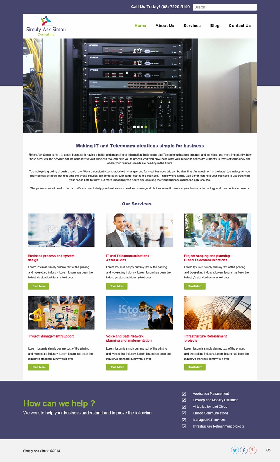 Diseño Web por pb para Simply Ask Simon Consulting | Diseño #4870815