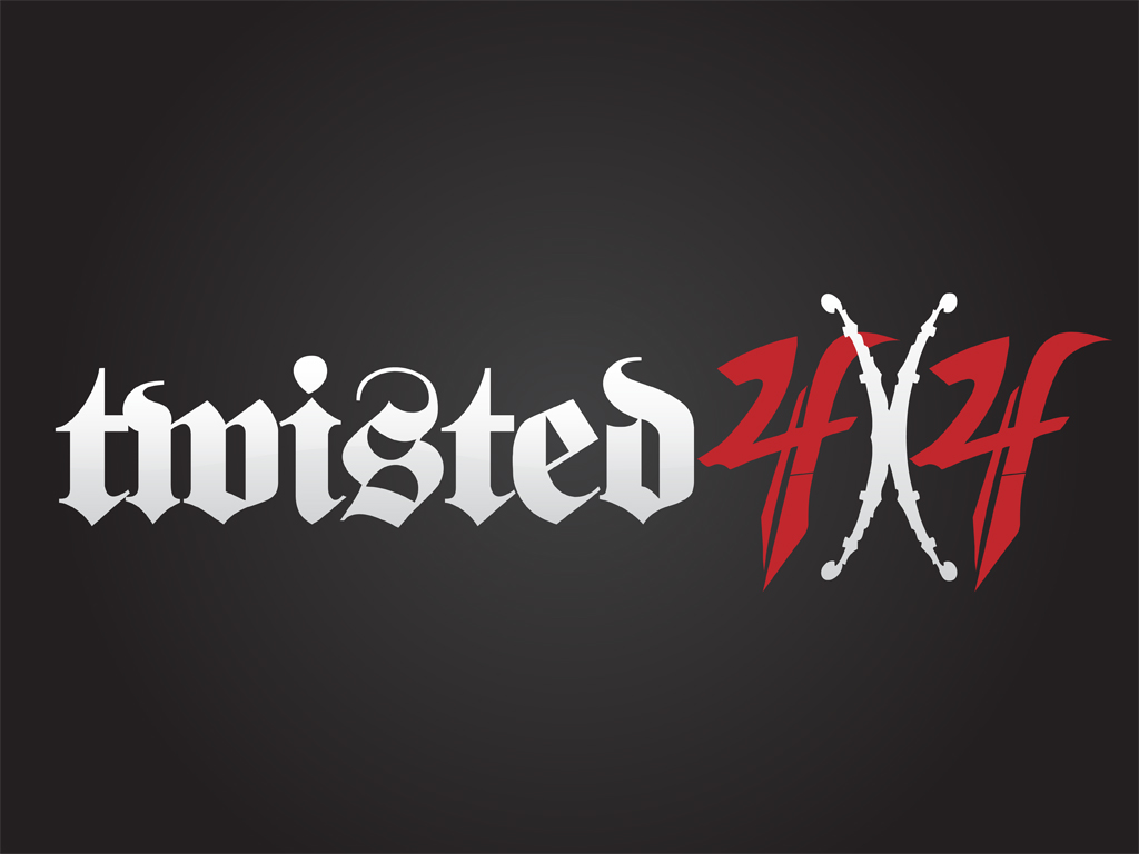 Logo Design by HyperTime Studio for Twisted4x4 | Design #224654